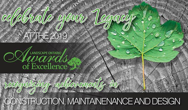 G&L Was Proud to be Back as the 2019 Presenting Sponsor at the Landscape Ontario Awards of Excellence.