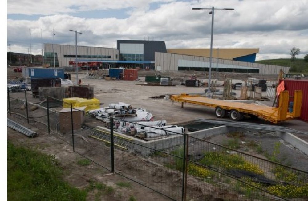 Construction of CIBC Pan Am / Parapan Am Aquatics Centre & Field House